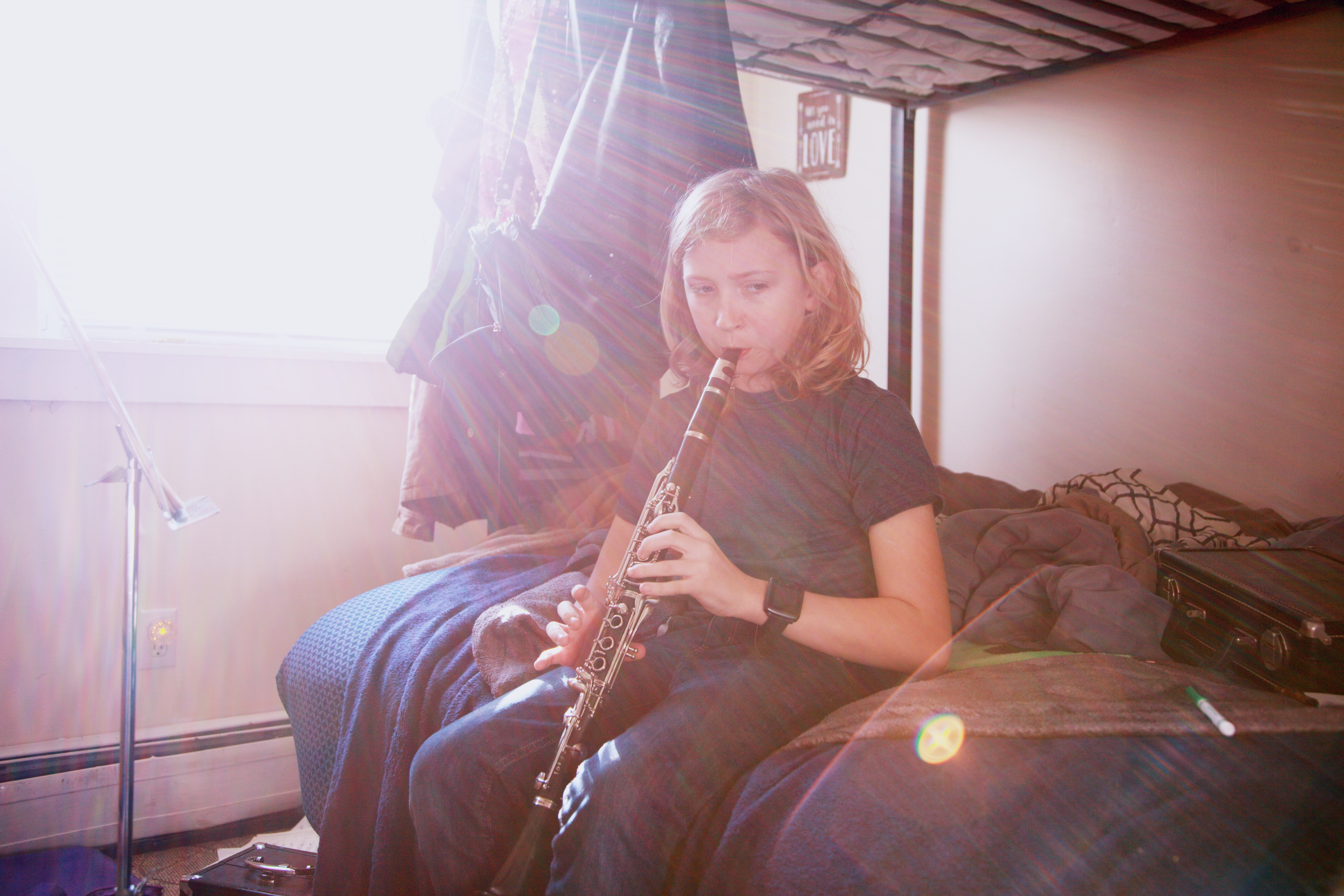 clarinet bedroom